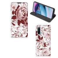 Bookcase OnePlus Nord CE 5G Watercolor Flowers - thumbnail