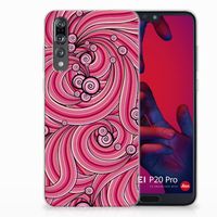 Huawei P20 Pro Hoesje maken Swirl Pink - thumbnail