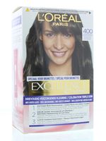 Loreal Excellence creme 400 puur bruin (1 Set)