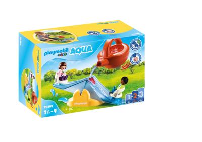 Playmobil Playmobil 1.2.3 Aqua - Waterwip met gieter 70269 Playmobil Playmobil 1.2.3 Aqua - Waterwip met gieter 70269