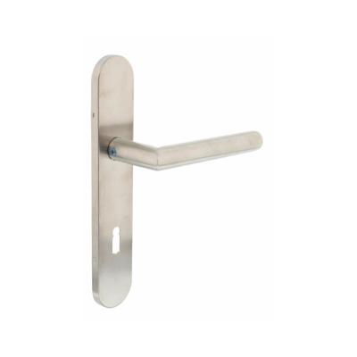 Intersteel Deurkruk Jura hoek 90° op schild sleutelgat 56mm EN1906/4 - RVS Intersteel Deurkruk Jura hoek 90° op schild sleutelgat 56mm EN1906/4 - RVS