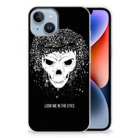 Silicone Back Case Apple iPhone 14 Skull Hair - thumbnail