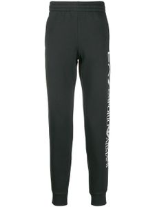 Ea7 Emporio Armani pantalon de jogging à logo - Bleu