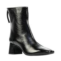 Unisa Mocada lak enkellaarzen zwart