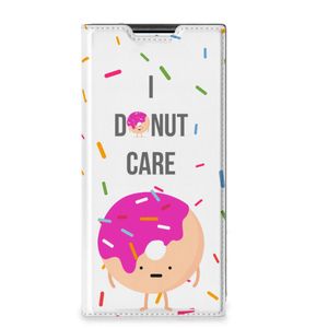 Samsung Galaxy S22 Ultra Flip Style Cover Donut Roze