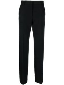 MSGM pantalon de tailleur à coupe droite - Noir