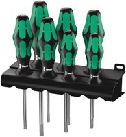 Wera 367/7 TORX® HF Kraftform Plus Schroevendraaierset met vasthoudfunctie + houder, 7 -delig - 1 stuk(s) - 05223161001