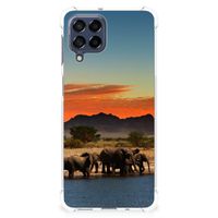 Samsung Galaxy M53 Case Anti-shock Olifanten - thumbnail