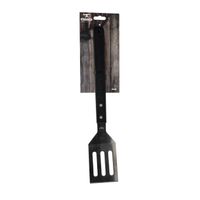 1x Bakspatel/bakspaan voor de barbecue RVS 39 cm