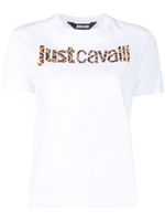 Just Cavalli t-shirt à logo imprimé - Blanc