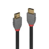 Lindy 36965 5m HDMI Type A (Standard) HDMI Type A (Standard) Zwart, Grijs HDMI kabel - thumbnail