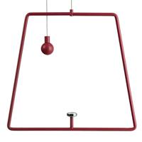 famlights Adapter voor LED-hanglamp in rood - magnetische houder voor LED hanglamp - houder voor LED outdoor lamp - bevestiging voor buiten acculamp