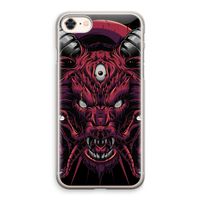 Hell Hound and Serpents: iPhone 8 Transparant Hoesje - thumbnail