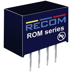 RECOM ROM-0512S DC/DC-converter 5 V 12 V 0.083 A 1 W Aantal uitgangen: 1 x Inhoud 1 stuk(s)