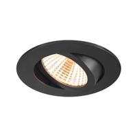 SLV Ronde led spot New Tria 68 DTW zwart - 1800-3000K - 700lm - 38g 1007424