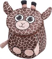 Belmil rugzak giraffe junior 25 x 18 cm polyester 4 liter bruin