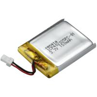 Renata ICP402025PC-1 Speciale oplaadbare batterij Prismatisch Stekker LiPo 3.7 V 155 mAh - thumbnail