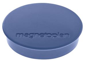 Magnetoplan Magneet Discofix Standard (Ø x h) 30 mm x 8 mm rond Donkerblauw 10 stuk(s) 1664214