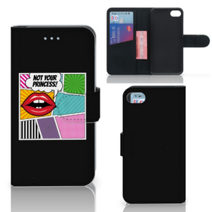 iPhone 7 | 8 | SE (2020) | SE (2022) Wallet Case met Pasjes Popart Princess