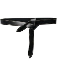 ISABEL MARANT ceinture Lecce en cuir - Noir