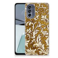 Siliconen Hoesje Motorola Moto G62 5G Barok Goud