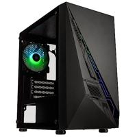 Kolink Inspire K2 Plus ARGB Micro-ATX-Gehäuse, Tempered Glass - schwarz