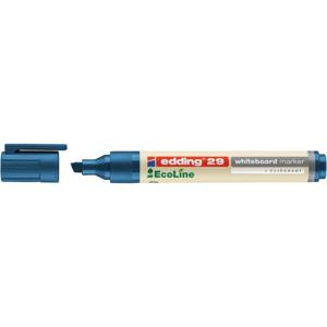 Edding 29 EcoLine markeerstift 1 stuk(s) Beitelvormige punt Blauw