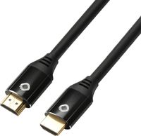 Oehlbach D1C92489 HDMI-kabel HDMI Aansluitkabel HDMI-A-stekker, HDMI-A-stekker 0.75 m Zwart 8K UHD, Vergulde steekcontacten - thumbnail