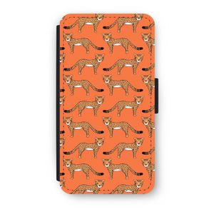 Cheetah: iPhone XS Flip Hoesje