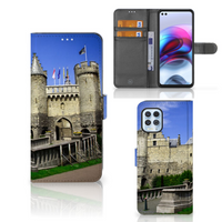 Motorola Moto G100 Flip Cover Kasteel - thumbnail