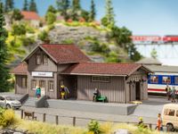 NOCH Train Stop “Amtzell” schaalmodel onderdeel en -accessoire Treinstation - thumbnail