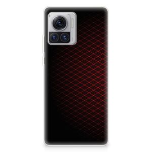 Motorola Moto X30 Pro TPU bumper Geruit Rood