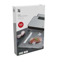 WMF 419970041 Lono vacuüm zakken, 50 Voorgesneden zakken 20 x 30 cm, Sterk en Scheurvast, Anti-vriesbrand, Sous-vide Koken, Kookbestendig tot 100 °C max, BPA-vrij, Magnetronbestendig