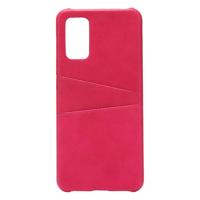 Shop4 - Samsung Galaxy A32 5G Hoesje - Harde Back Case Cabello met Pasjeshouder Roze