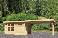 Woodfeeling | Tuinhuis Bastrup 8 met Overkapping 4,0 - thumbnail