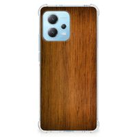 Xiaomi Redmi Note 12 5G Stevig Telefoonhoesje Donker Hout