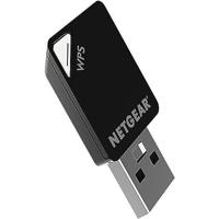NETGEAR A6100 USB-miniadapter (AC600 dual-band draadloze adapter, compatibel met alle 802.11 a/b/g/n- en AC-apparaten),Zwart