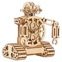 Houten Bouwpakket Volwassenen - Robot Klok