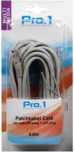 Enzo Pro-1 Patchkabel UTP CAT6 5.0 meter - 9280145