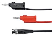 Schützinger KO 89-58/100 / SW BNC-meetsnoer 100.00 cm Zwart