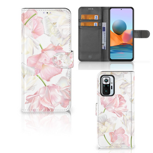 Xiaomi Redmi Note 10 Pro Hoesje Lovely Flowers