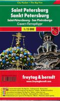 Stadsplattegrond City Pocket Sint Petersburg | Freytag & Berndt