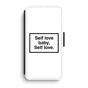 Self love: iPhone XR Flip Hoesje