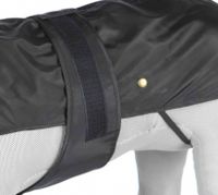 TRIXIE 30506 L Zwart Nylon Hond Jas - thumbnail