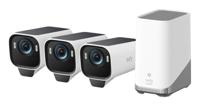 eufy Security eufyCam S3 Pro 3-Cam Kit, Überwachungskamera Aussen, Überwachung-systeem