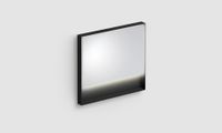 Clou Look at Me spiegel met LED-verlichting 90x80cm zwart mat - thumbnail