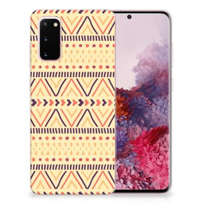 Samsung Galaxy S20 TPU bumper Aztec Yellow Samsung Galaxy S20 TPU bumper Aztec Yellow