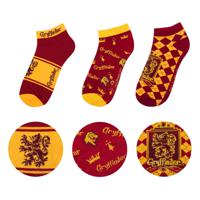 Harry Potter Ankle Socks 3-Pack Gryffindor - thumbnail