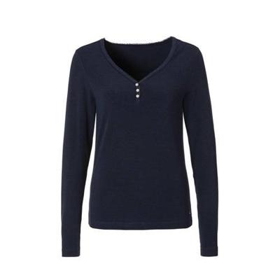 s.Oliver pyjamatop donkerblauw