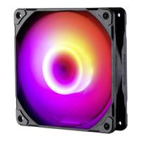 Phanteks M25 PWM D-RGB Fan 120 mm PC-ventilator Zwart (b x h x d) 120 x 120 x 25 mm